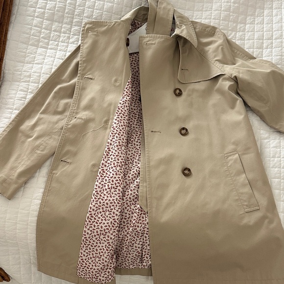 LOFT Beige Women's Trench Coat - Picture 2 of 4